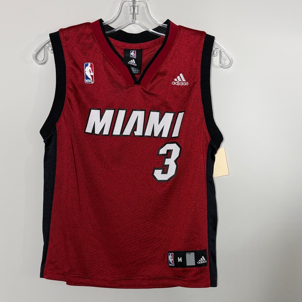Adidas Red Miami Jersey with Black Trim